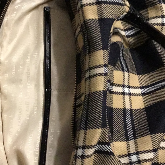 Used twice Kate Spade Soft Wool Plaid Tote/Handbag - Picture 9 of 11